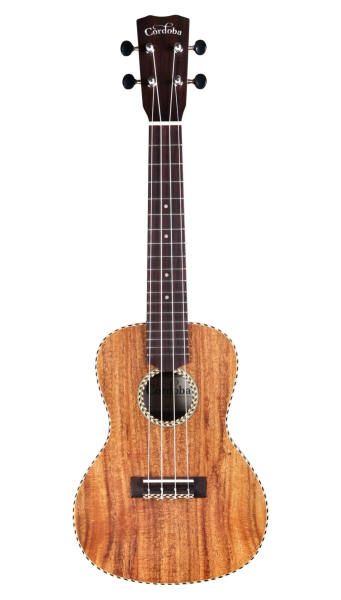 Cordoba 25C Konzert Ukulele, Decke Akazie massiv, Korpus Akazie